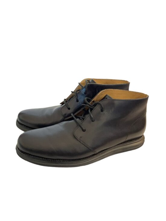 Cole Haan Original Grand Black Leather Chukka Boots Size 13 Rubber Sole Comfort main image 7